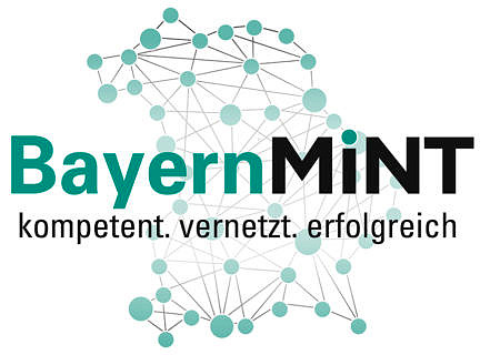 Logo, Bayern Mint kompetenz, vernetzt, erfolgreich