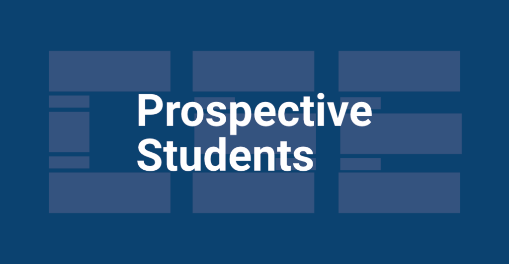 Prospective Students
